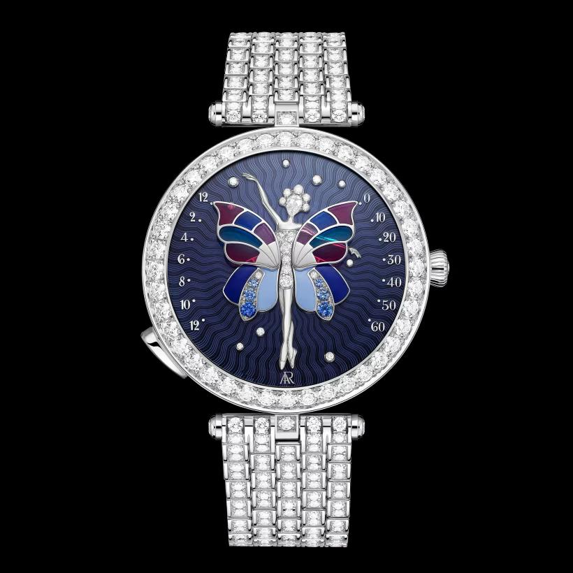 Montre Enchanted Butterfly Bleue