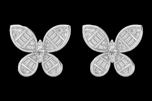 Boucles Butterfly Baguette