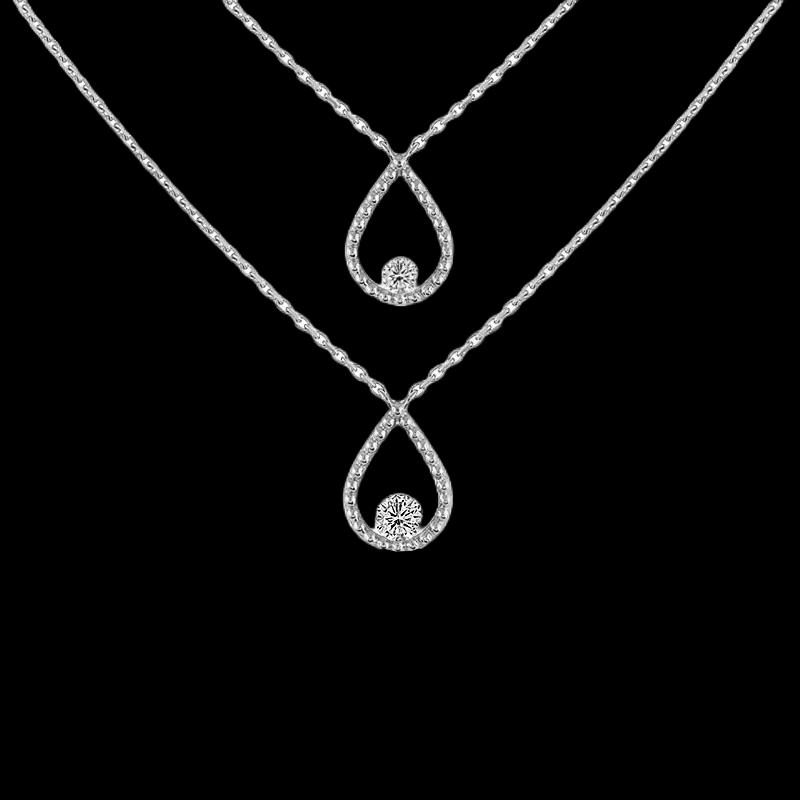 Collier Double Palline
