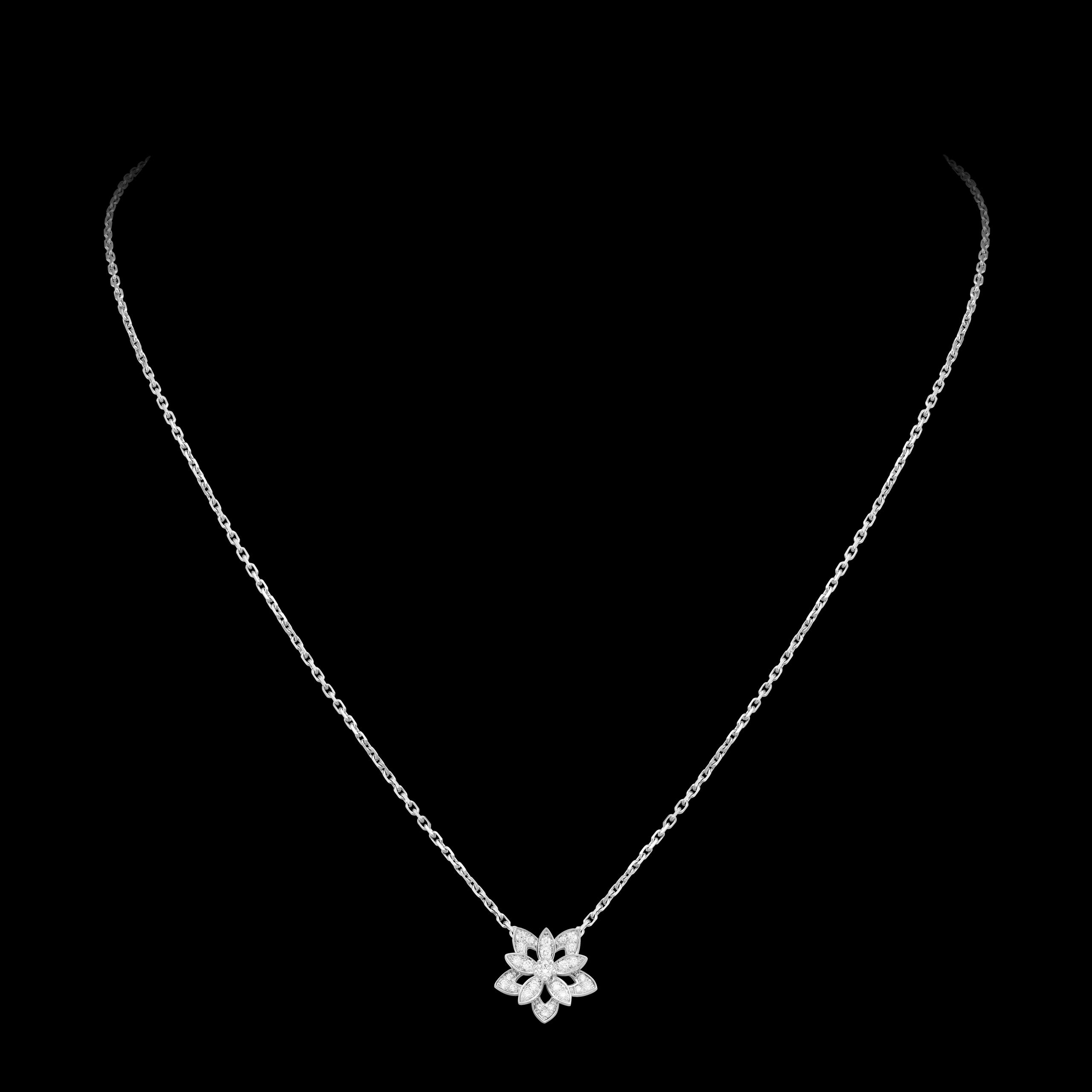 Collier Exposed Lotus