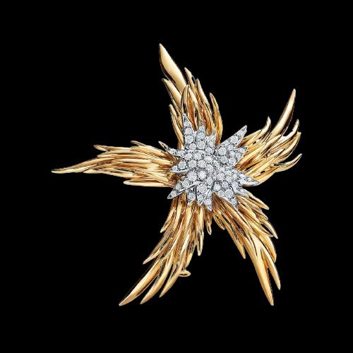 Broche Flamme de Paris