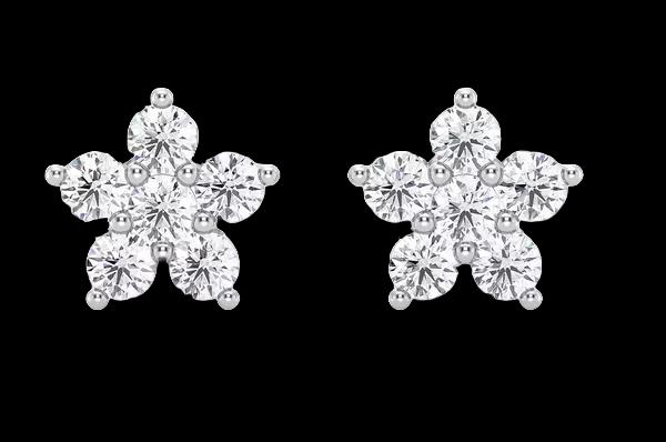 Boucles Floral Six Stone