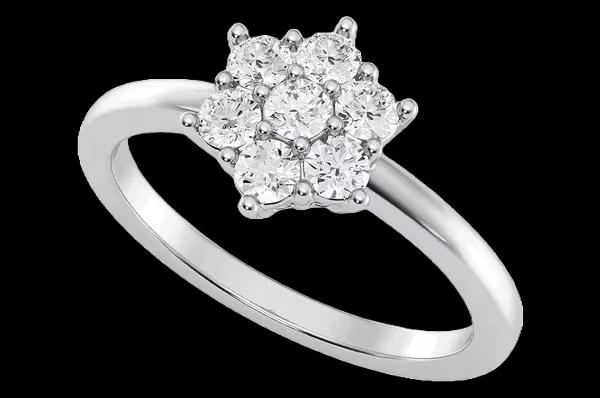 Bague Flower Cluster