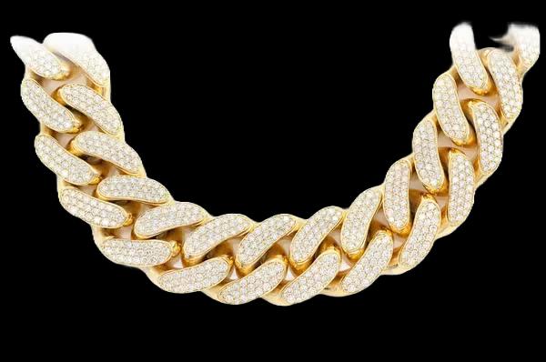 Collier Miami Cuban 20 mm Iced