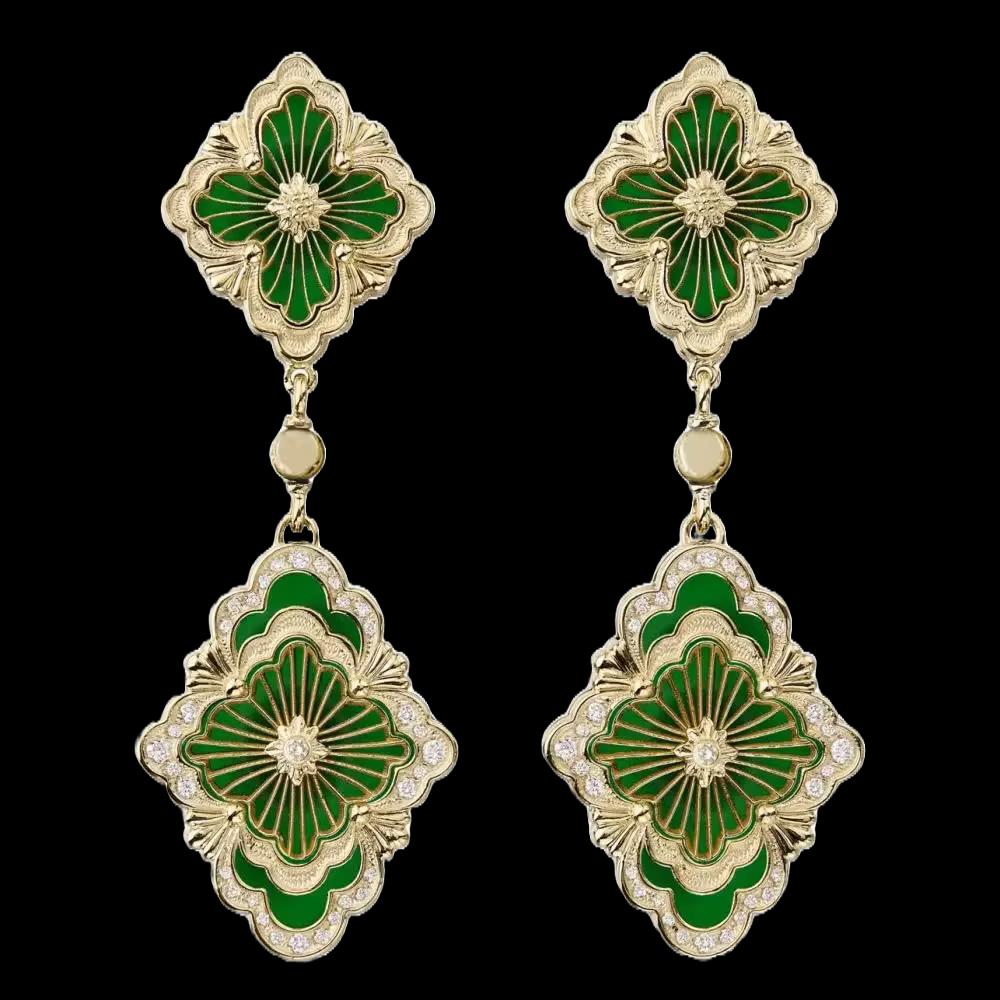 Pendants Opéra Garnier Verts