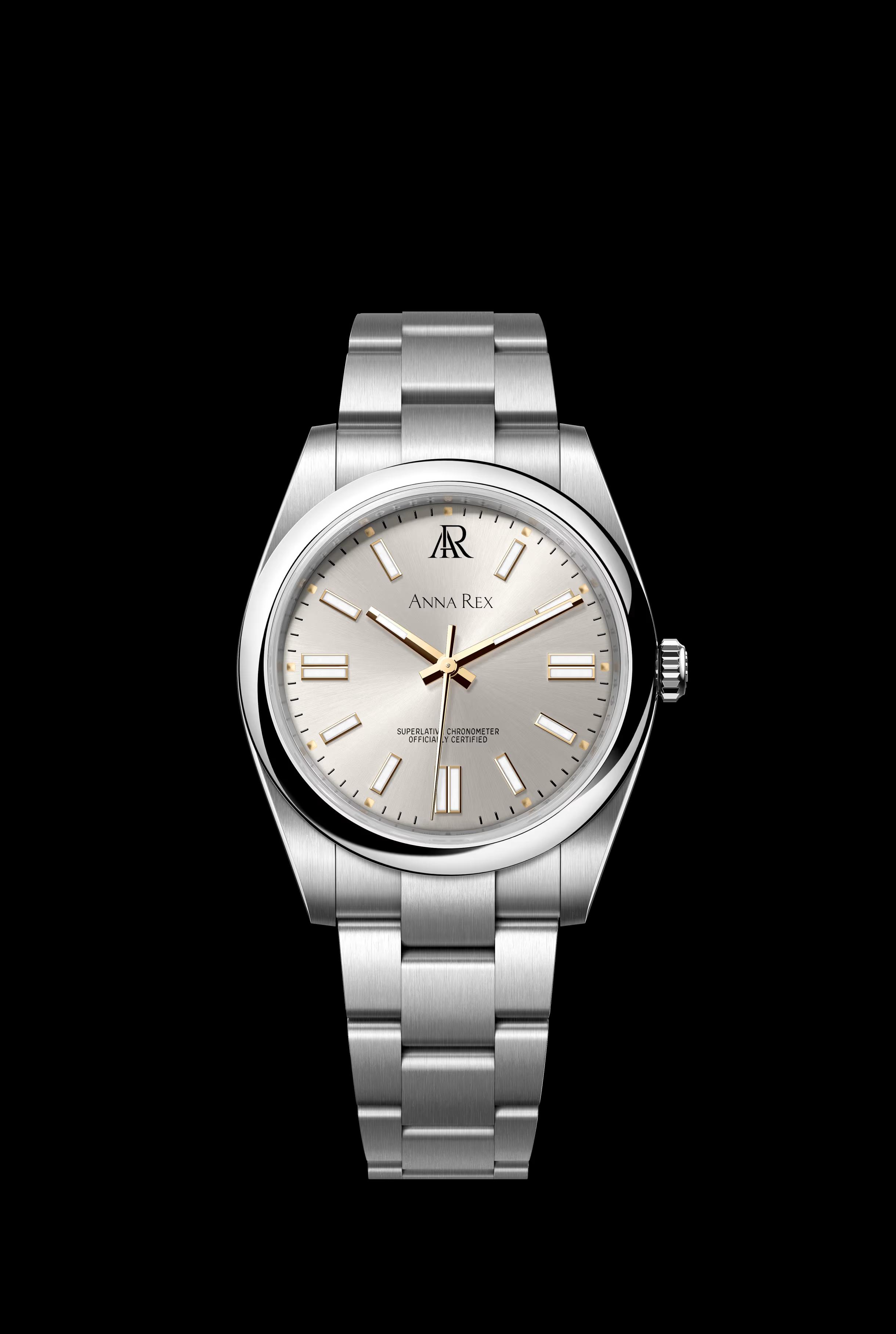 Montre Just Date Argent