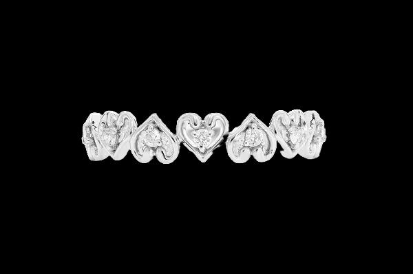 Bague Heart Link