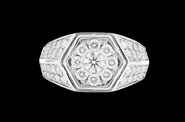 Chevalière Hexagon Cluster