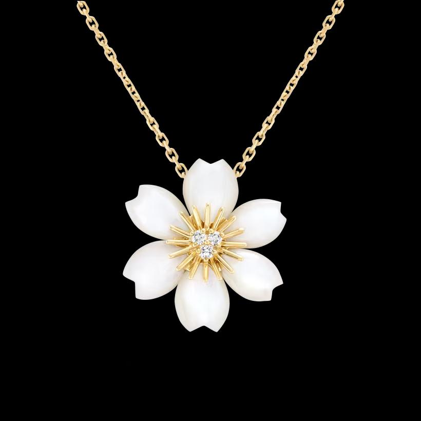 Collier Holiday Rose