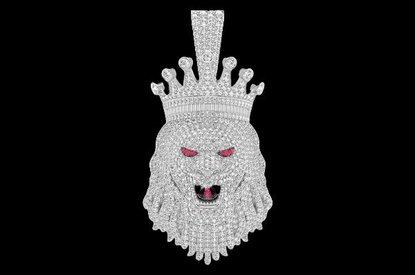 Pendentif Crowned Lion