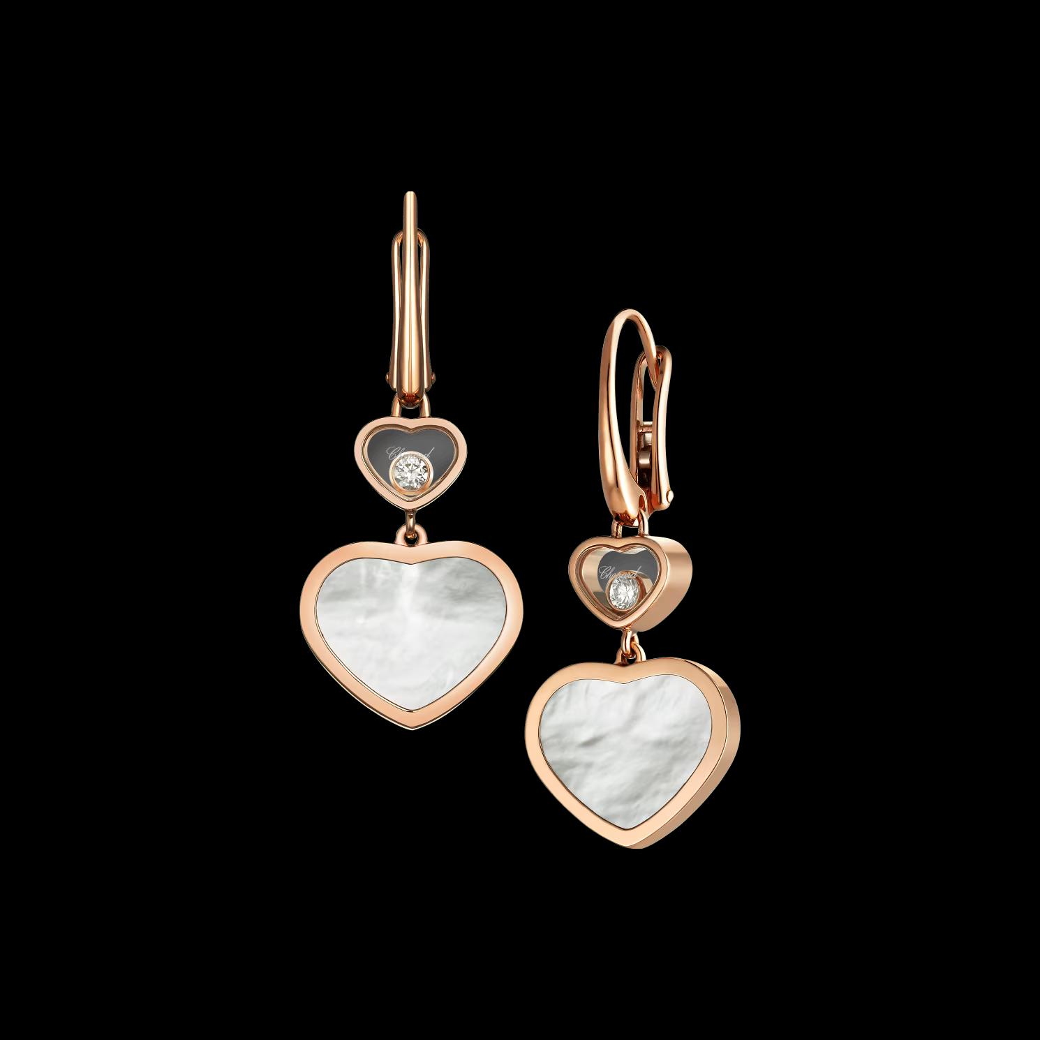 Dormeuses Loyal Hearts Nacre