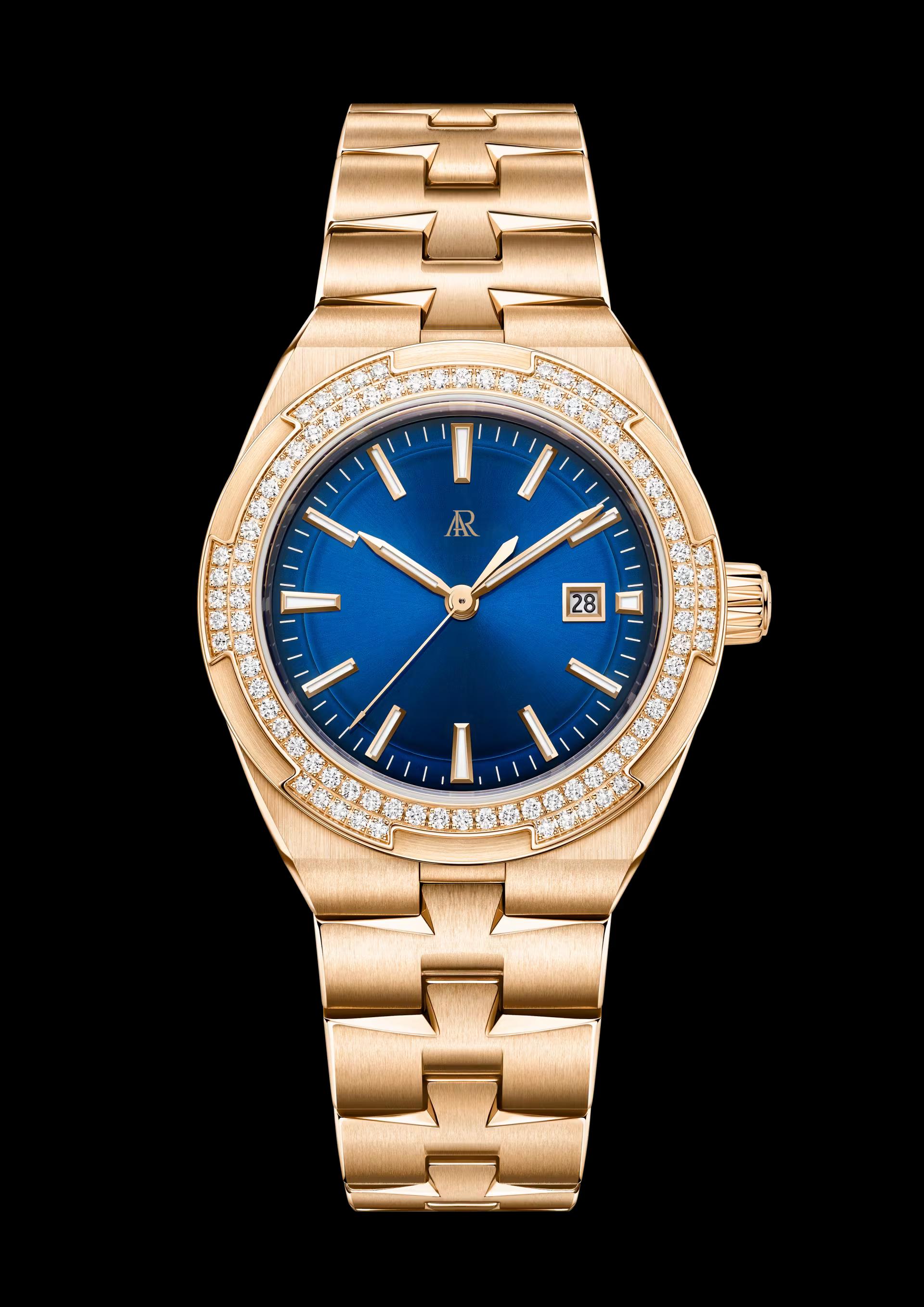 Montre Overseas Or Rose