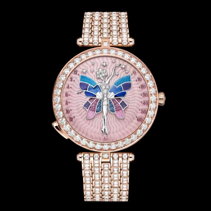 Montre Enchanted Butterfly Rose