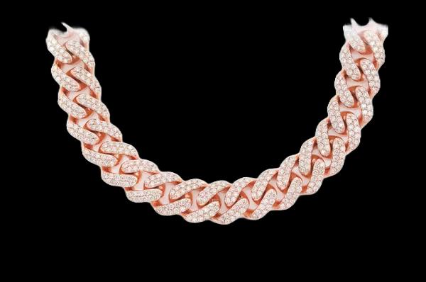 Collier Miami Cuban 12 mm Iced