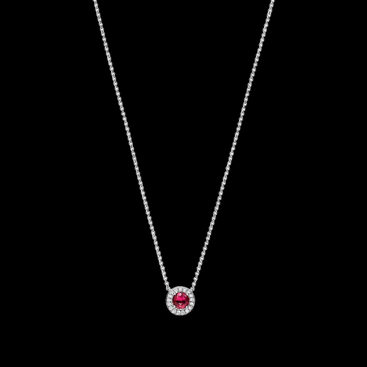 Pendentif Colorful Burst Rubis