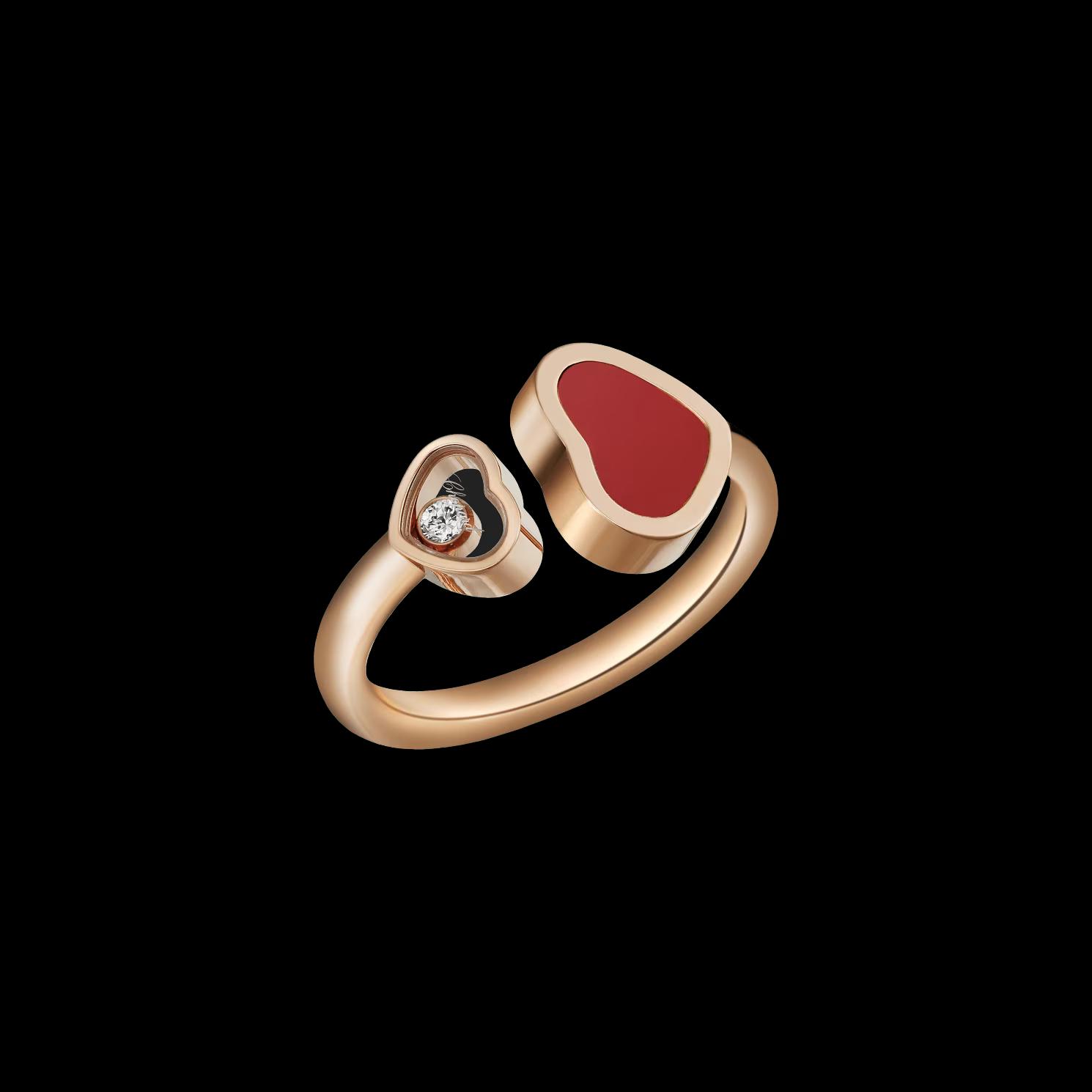 Bague Devoted Heart Cornaline