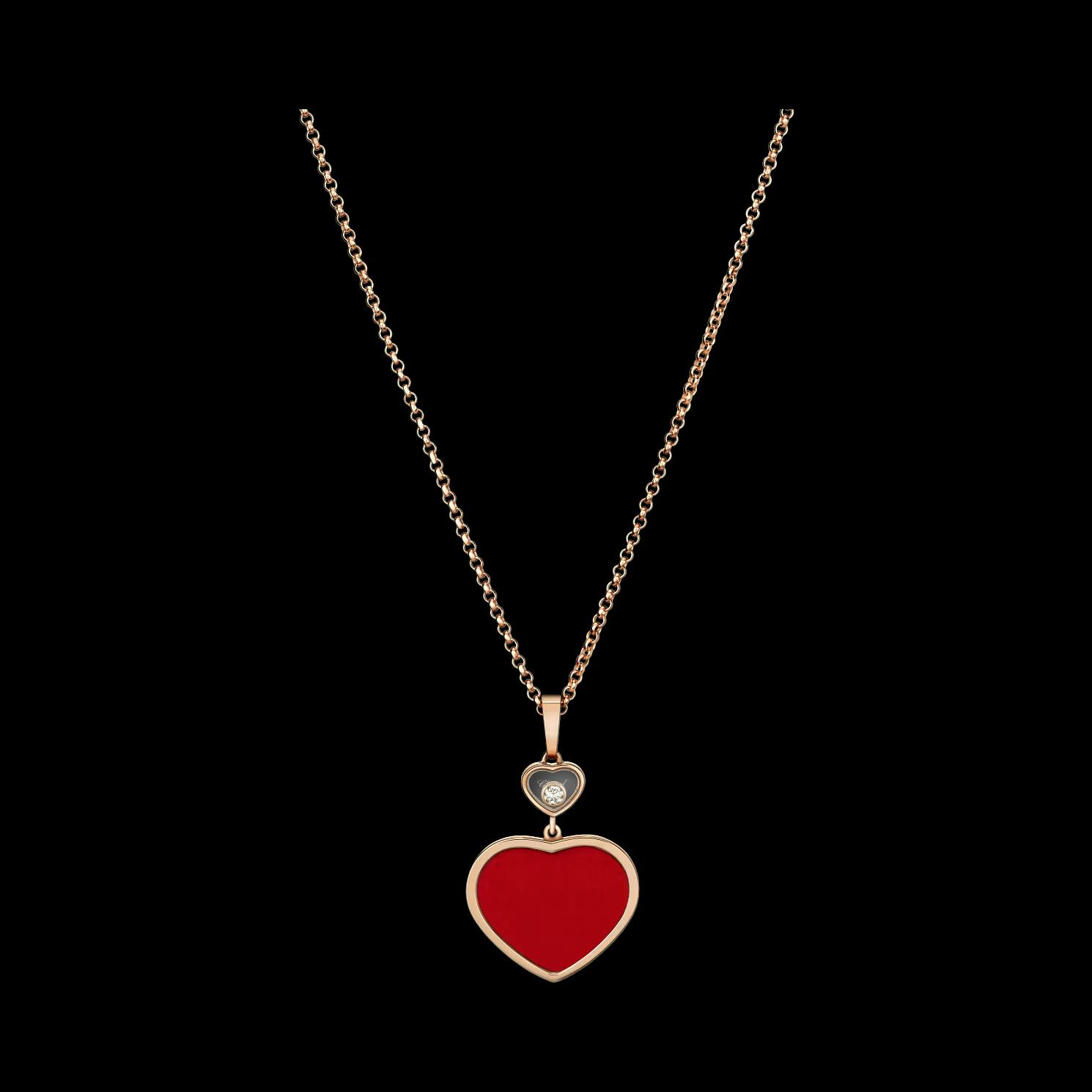 Pendentif Kind Heart Cornaline