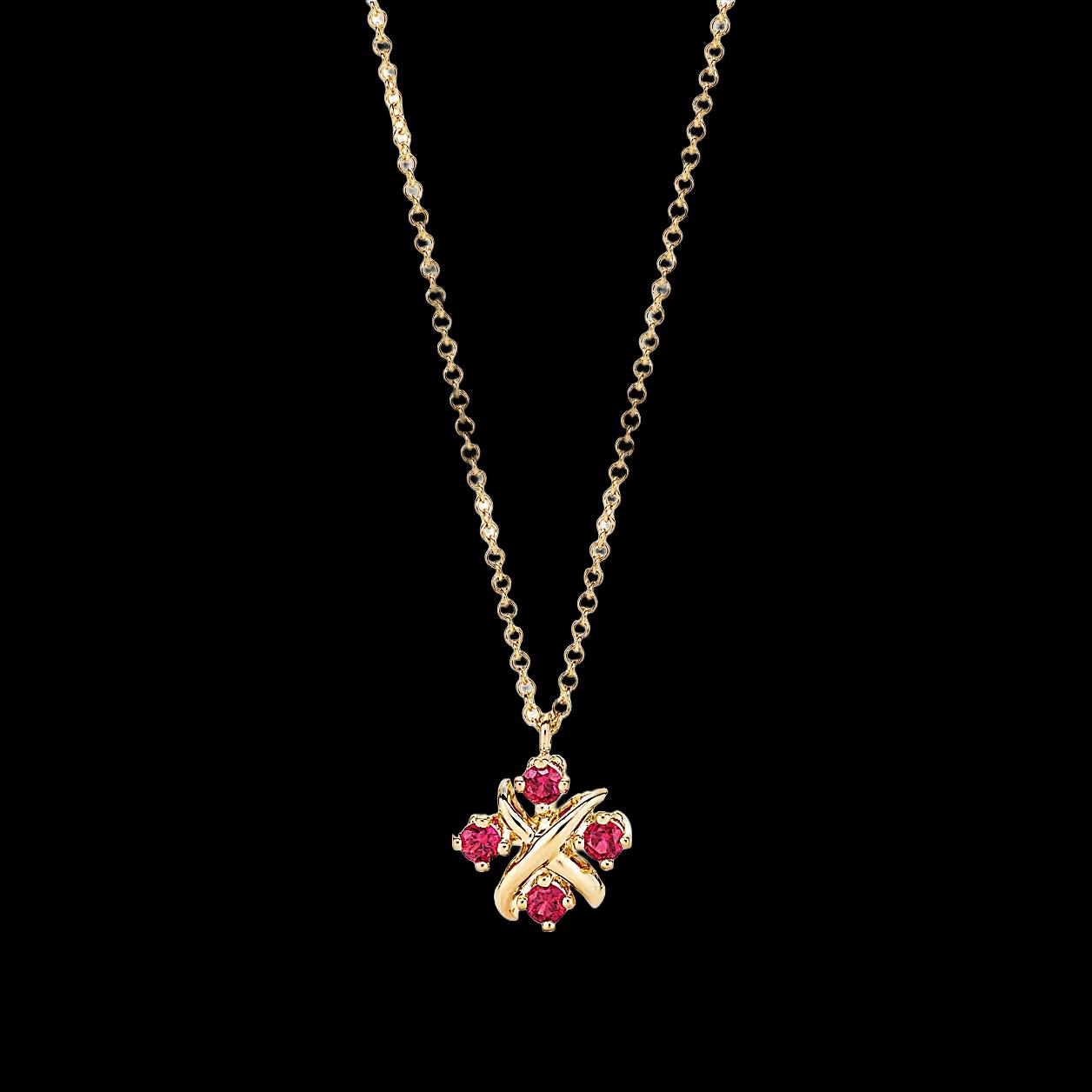 Pendentif Lynn Rubis