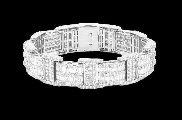 Bracelet Baguette & Rounds
