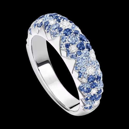 Bague Sunlight Saphirs