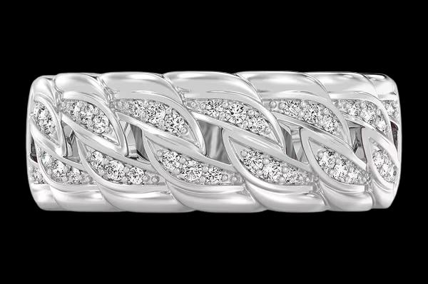 Bague Twisted Cuban