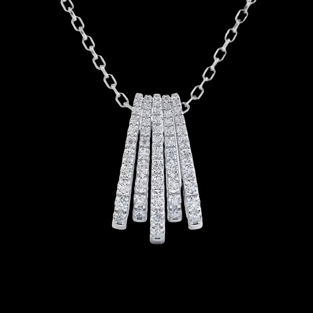 Pendentif Five Elegant Rows