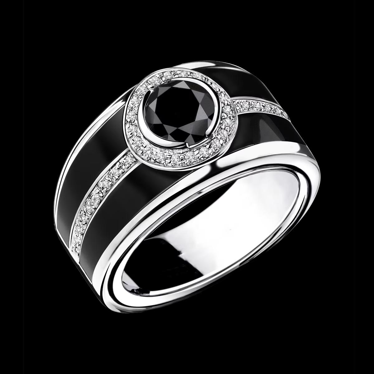 Bague Œuvre Noire