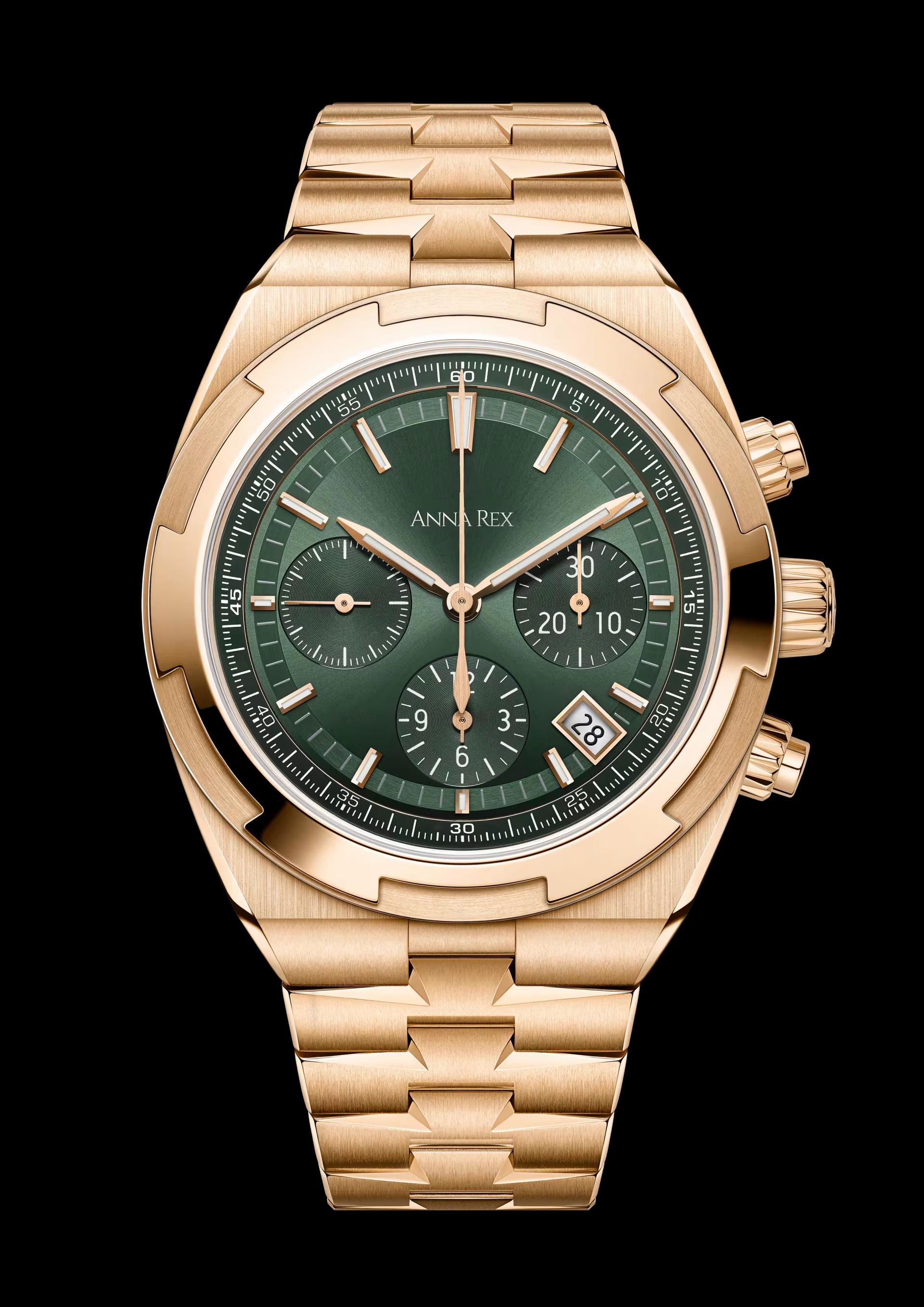 Montre Overseas Chrono Or