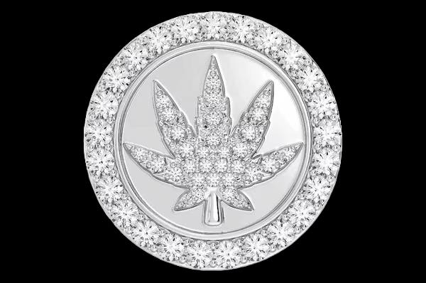 Bague Weed Leaf